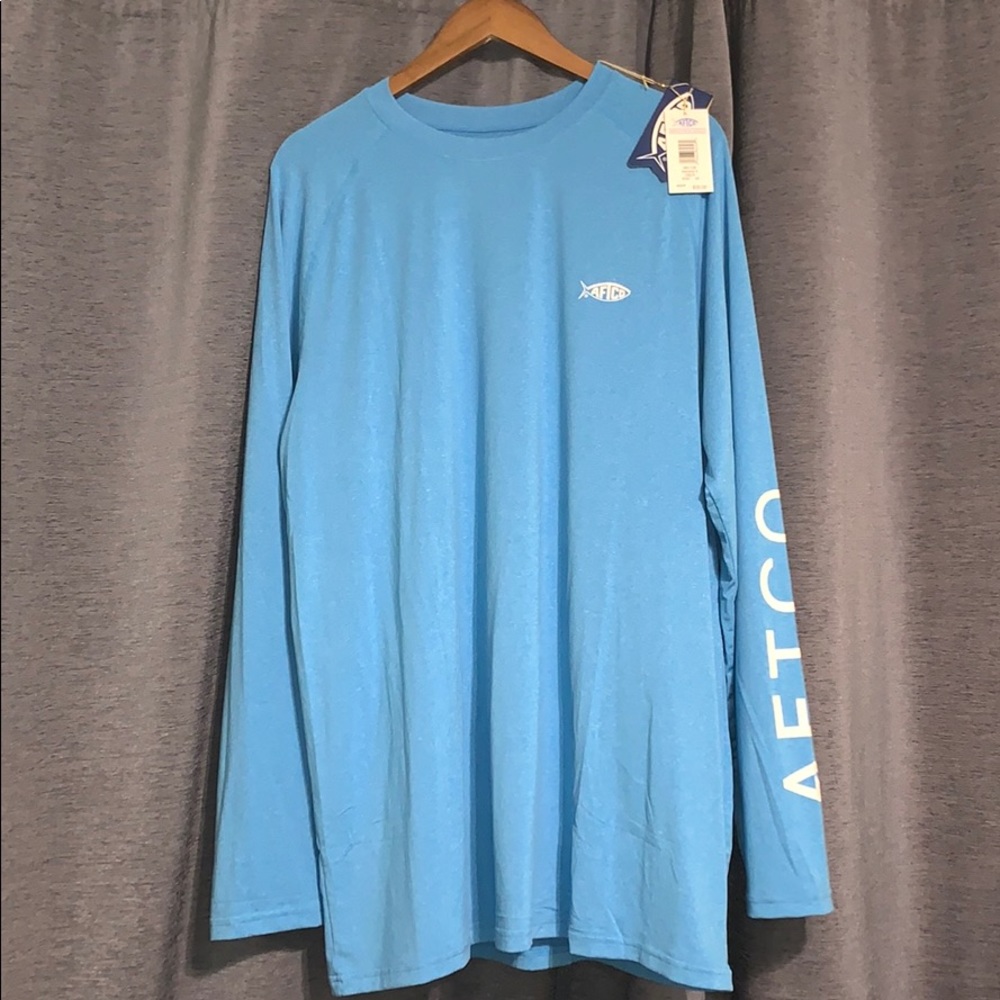 2XL Long Sleeve Aftco Fishing Shirt